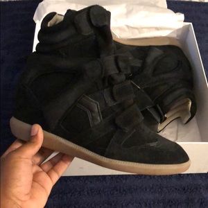 Isabel Marant black bekett sneakers